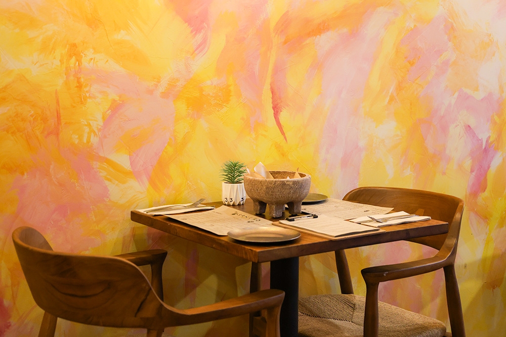 Table setting at Sancho Taqueria & Tequileria Stafford