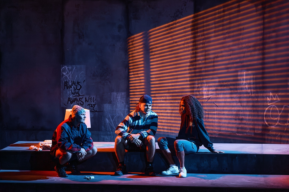 Actors on stage QPAC