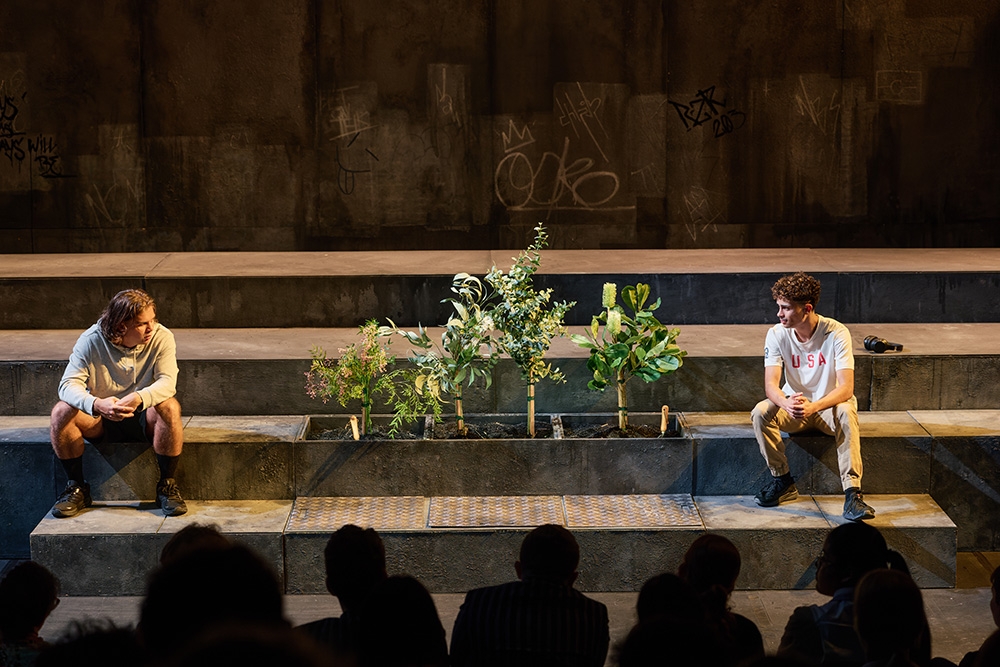 Actors on stage QPAC