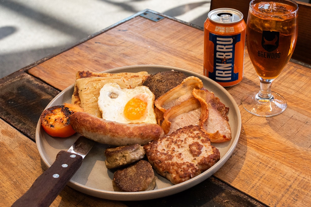 Breakfast at Brewdog