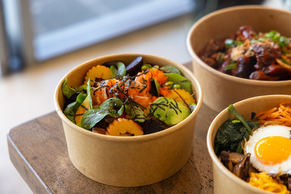 Salmon Poke, Seoul Blues Nundah 