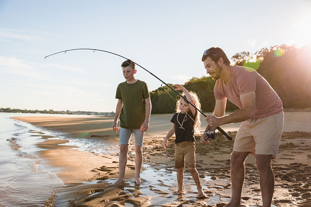 People fishing at Adventurefest