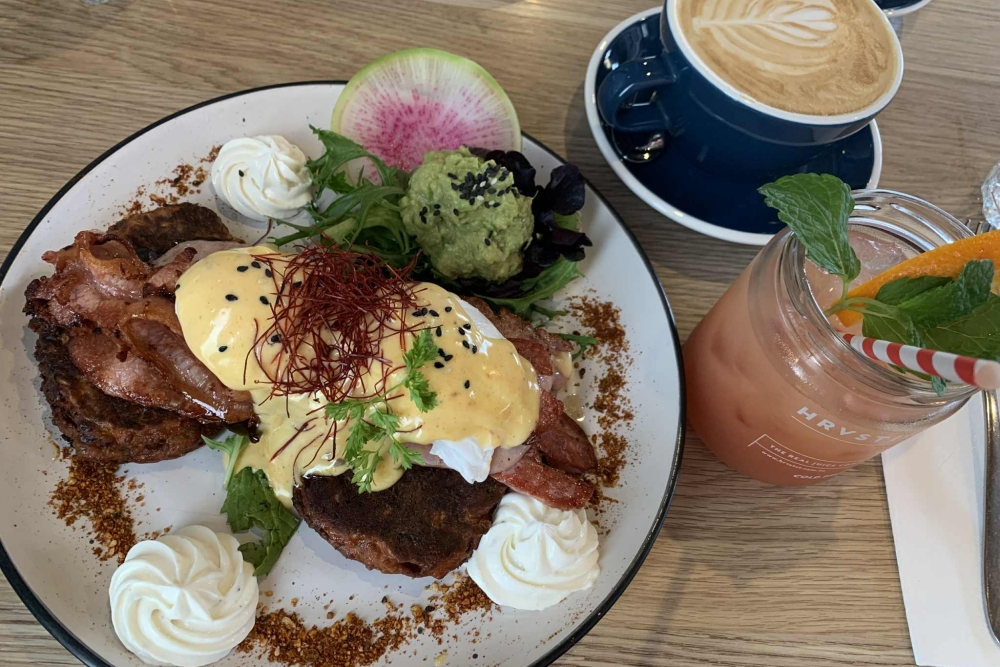 Breakfast dish at Smoked Paprika, Rosalie