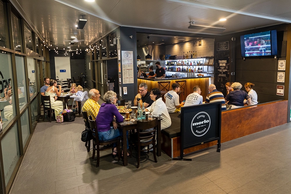 Seating at Smokin' Joe's Pizza Bar Ashgrove
