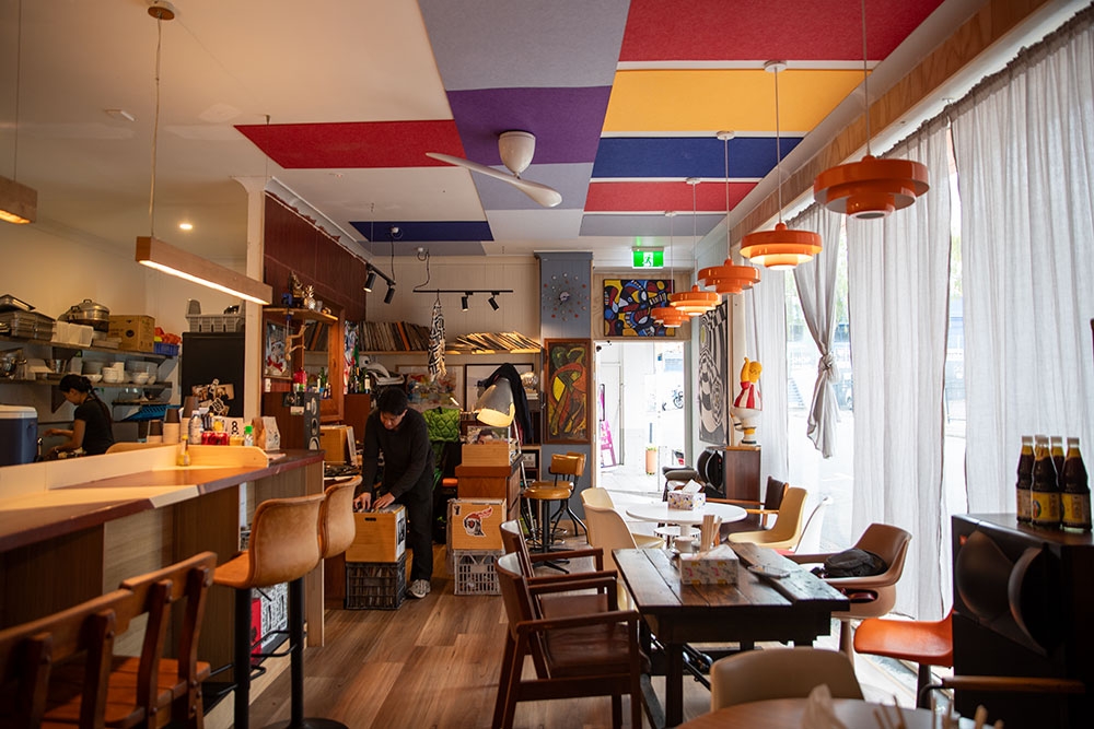 Interior of So What Stereo 