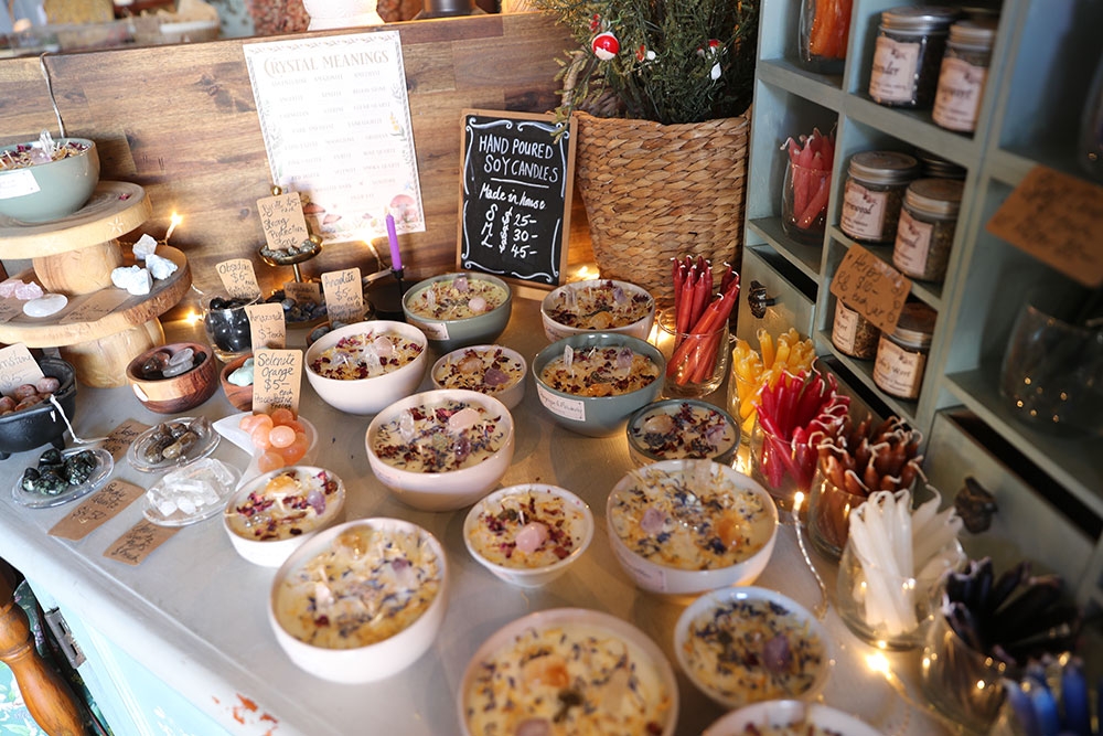 Candles at Spellbound Society 