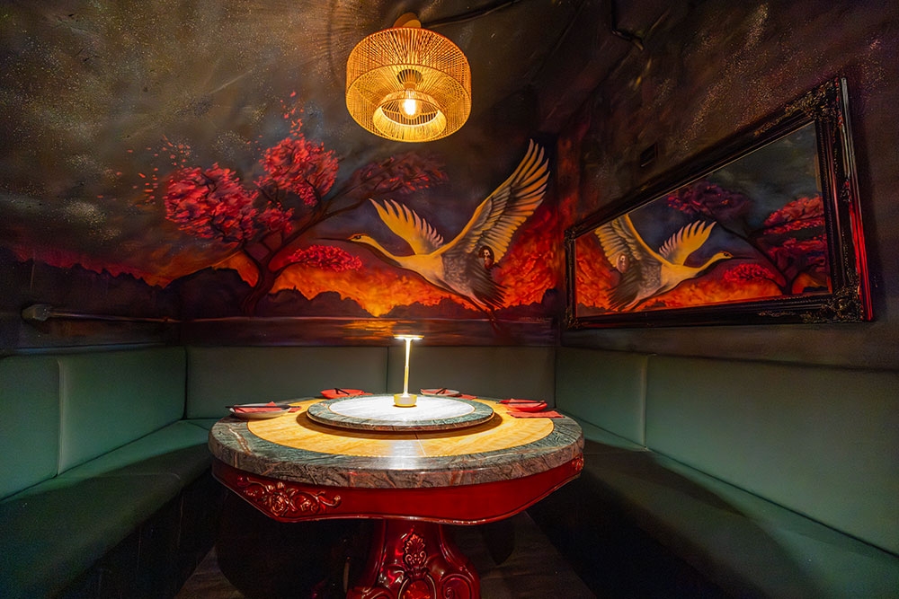 booth seating at Spice Nightlife