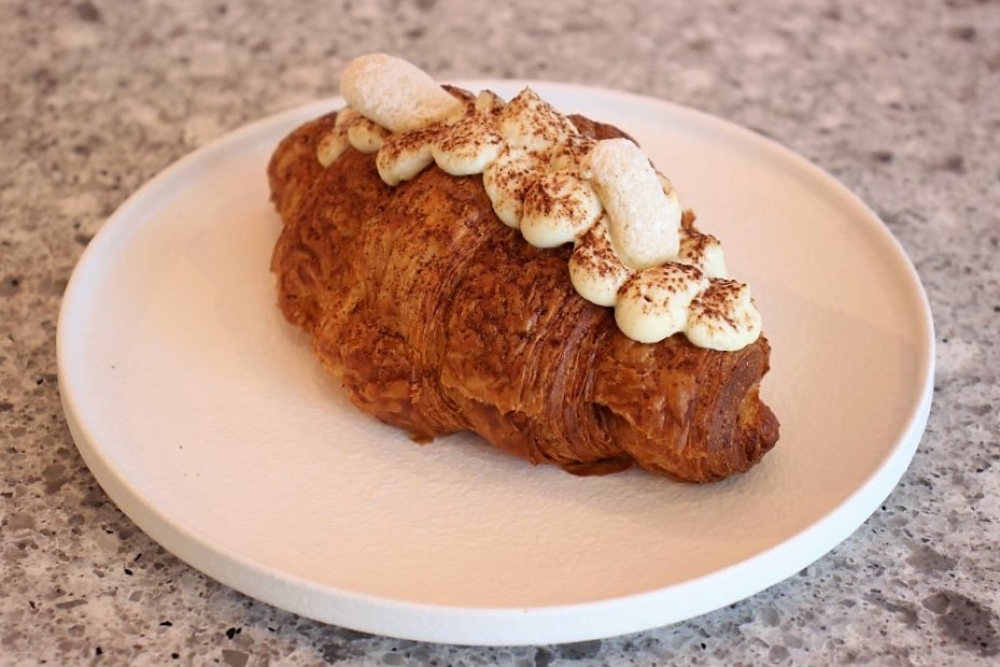 Croissant on plate Superthing West End 