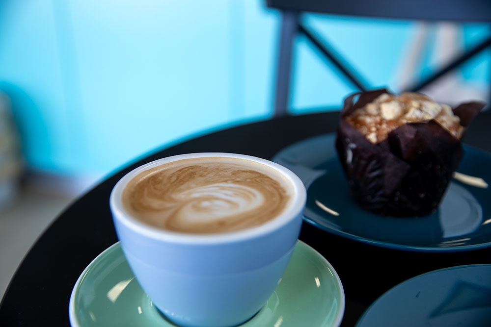 Coffee/Muffins at Sweet Chapter Books & Cafe