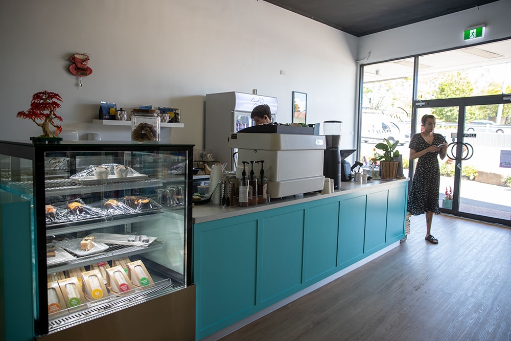 Interior/Cafe Space at Sweet Chapter Books & Cafe