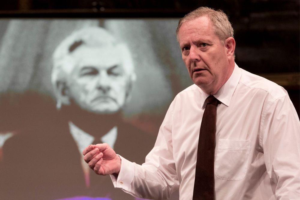 Jonathan Biggins plays Paul Keating