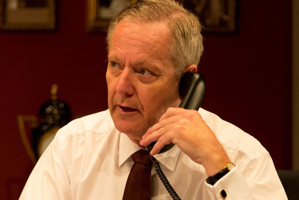 Jonathan Biggins plays Paul Keating