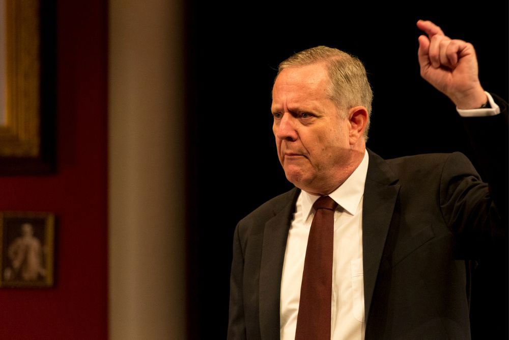 Jonathan Biggins plays Paul Keating