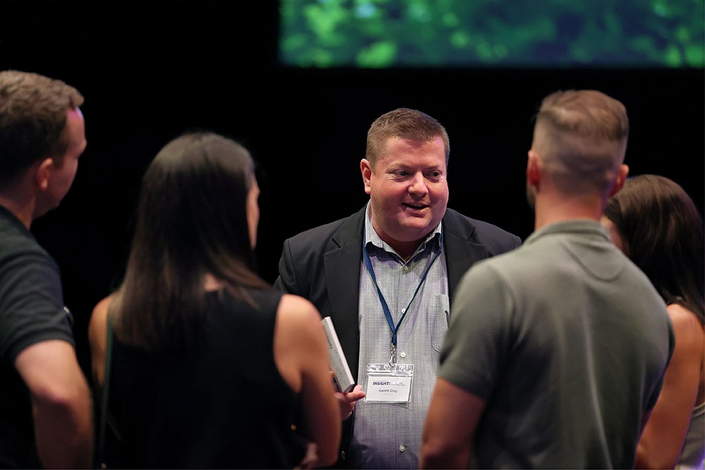 Man at THRIVE event