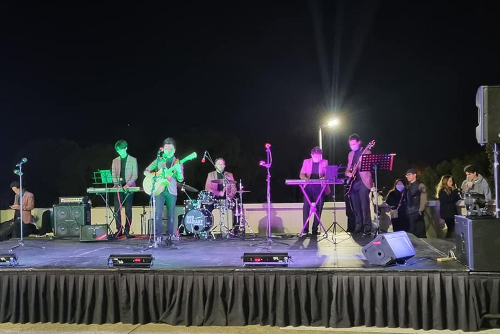 Entertainment at Taiwan Night Market UQ