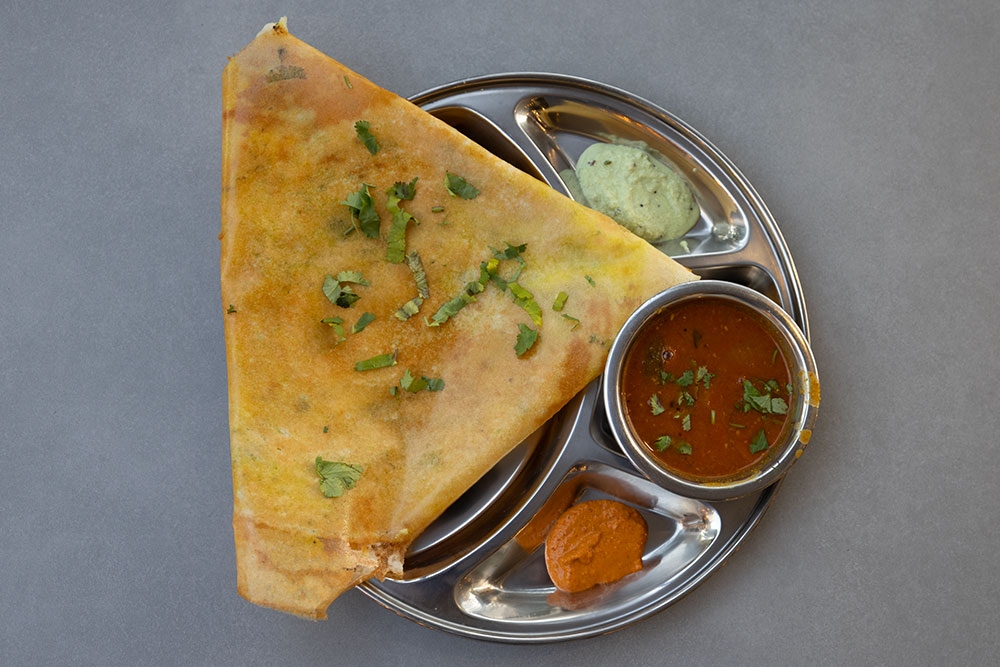 Indian street food at Tapri Rosalie