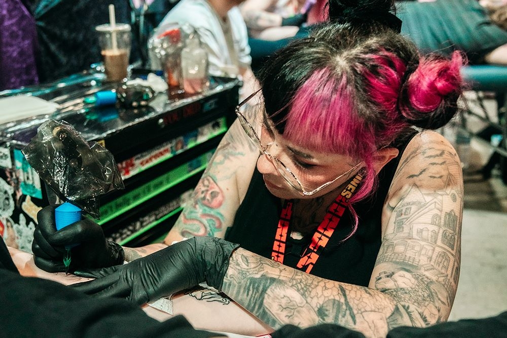 Selfexpression is the rule at tattoo festival
