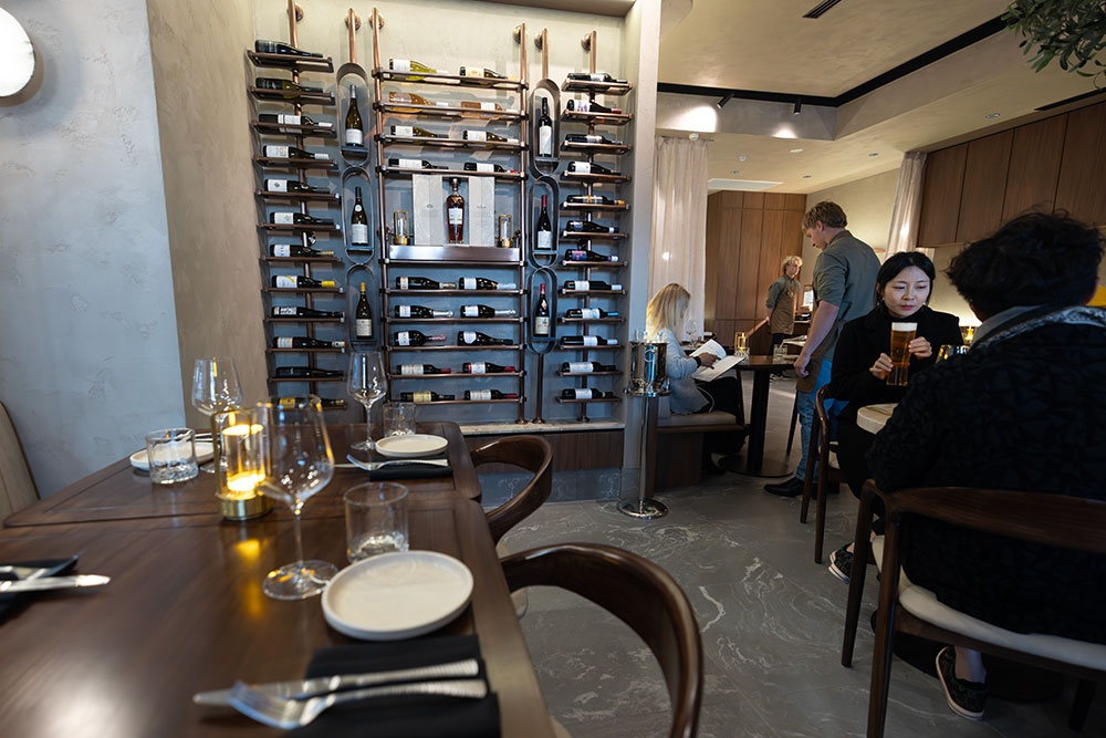 Seating inside Tellus Bar Dining Petrie Terrace