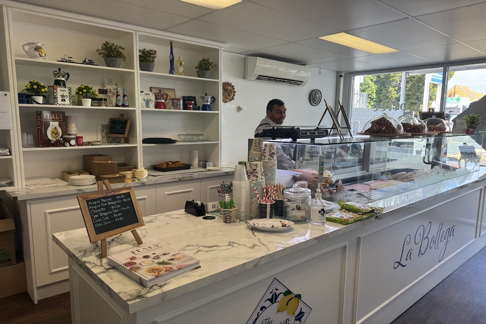 The front counter The Grazing Italians