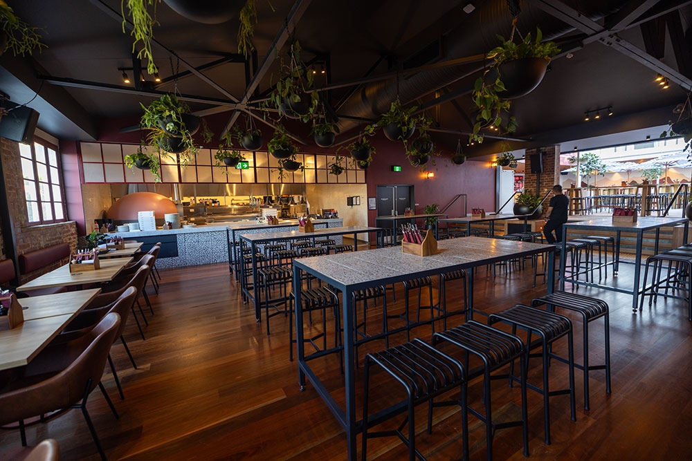 Inside space at The Beaumont