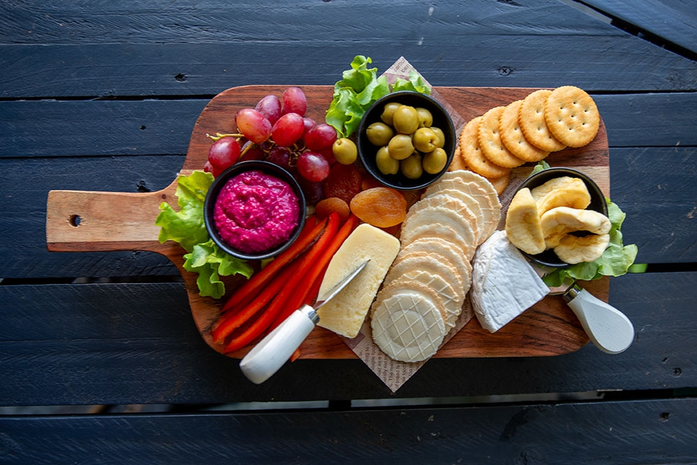 Grazing platter at  Front Yard Bar Auchenflower