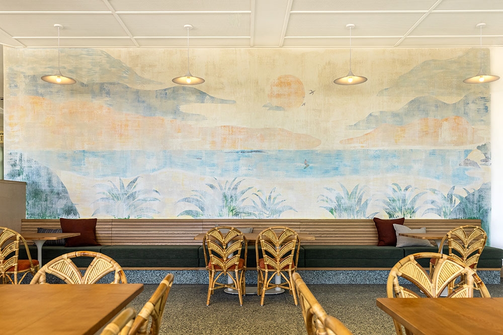 Interior of The Straddie Hotel, North Stradbroke Island