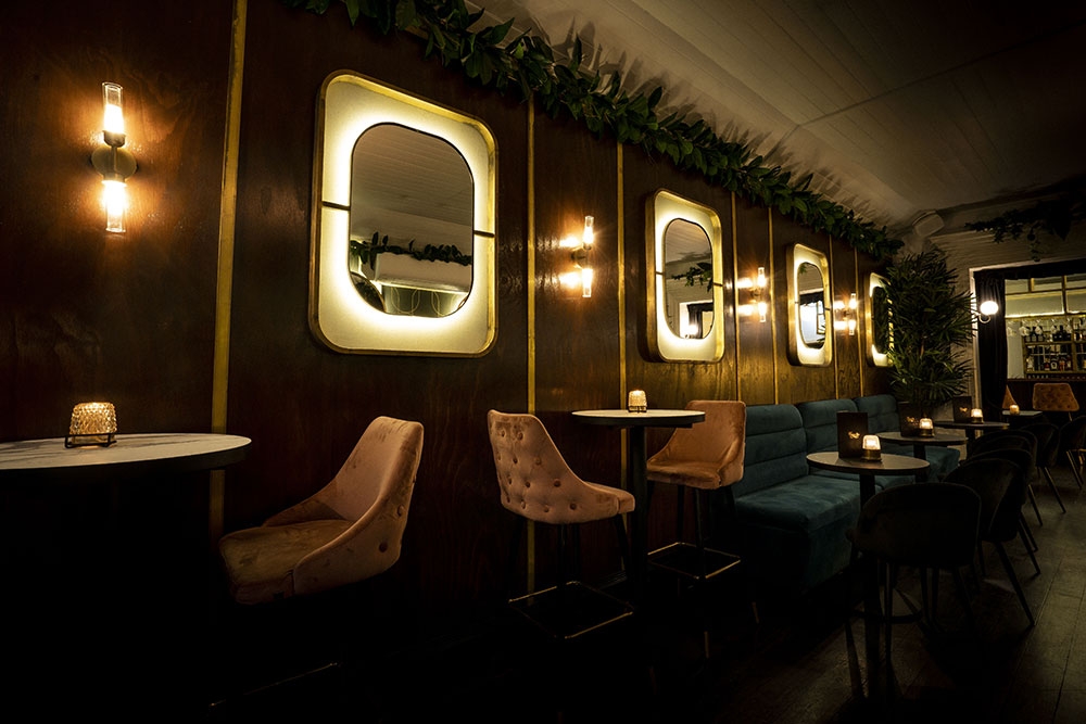 Seating inside The Tailors Woolloongabba