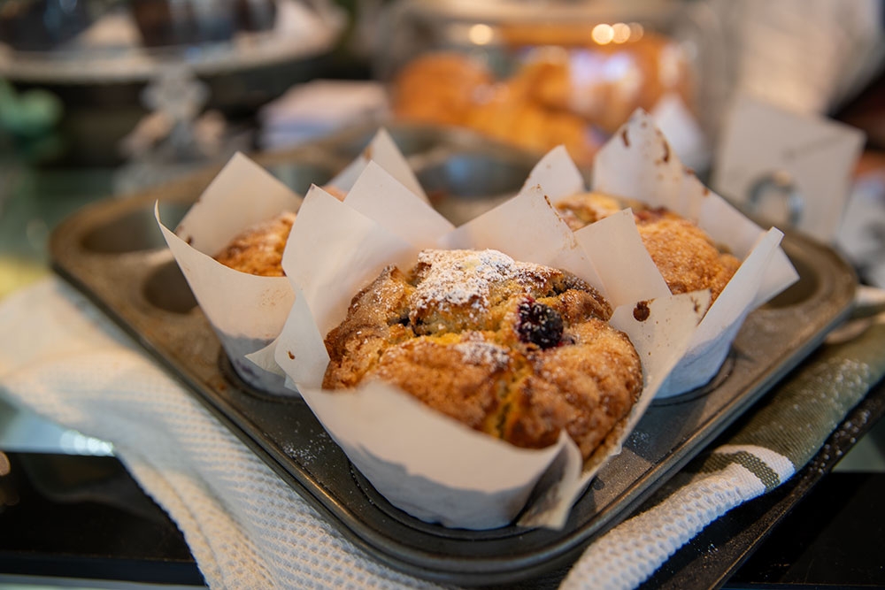 Muffins at The Thistle 