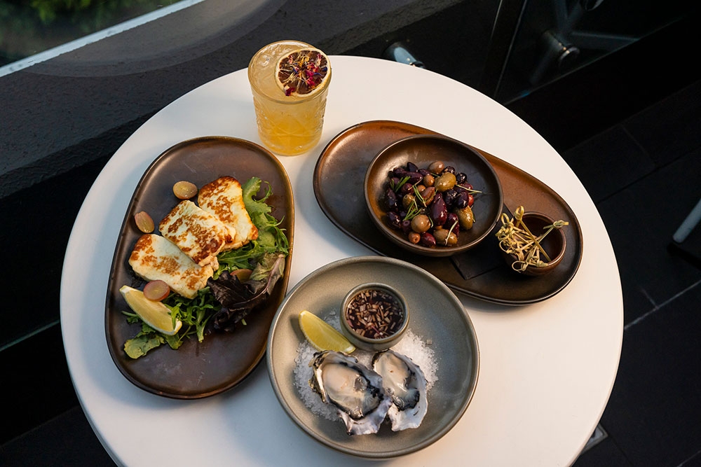 Tapas plates at Eagles Nest Kangaroo Point