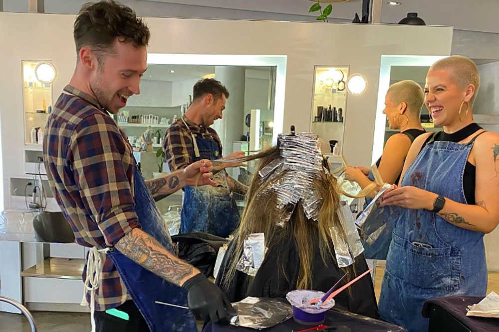 Togninis, Fortitude Valley, Brisbane, hair styling, Brisbane's best hairdresser,  James St Precinct, hair cuts for men, women's hairdresser