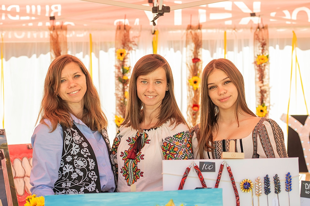 Three women