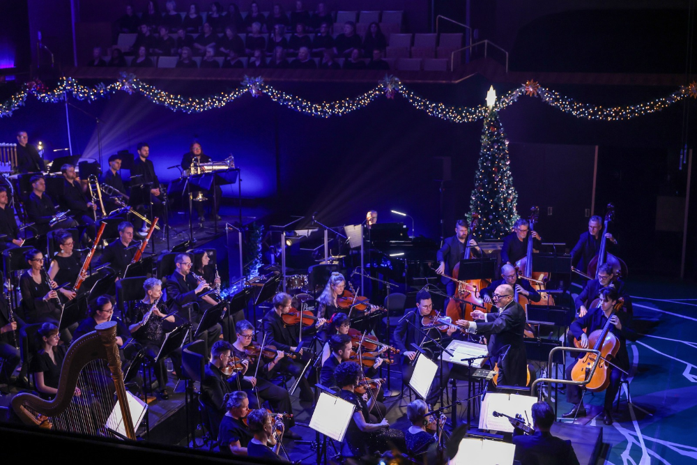 close up shot of concert - QPAC