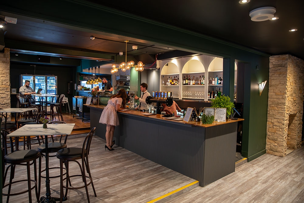 Bottle shop and bar inside Velveteen Rabbit Petrie Terrace