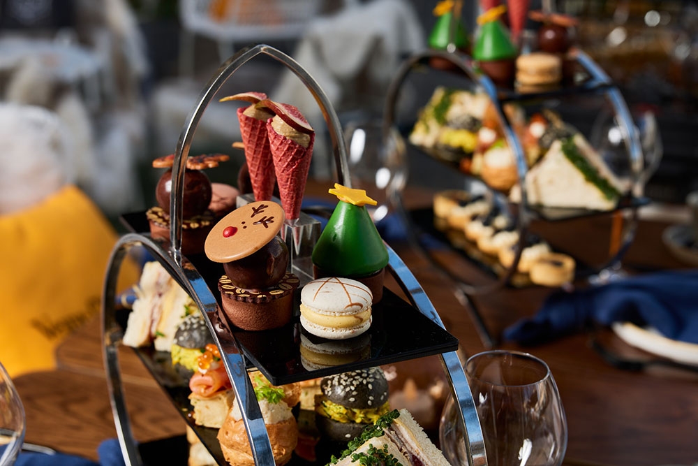 High tea in igloo Customs House