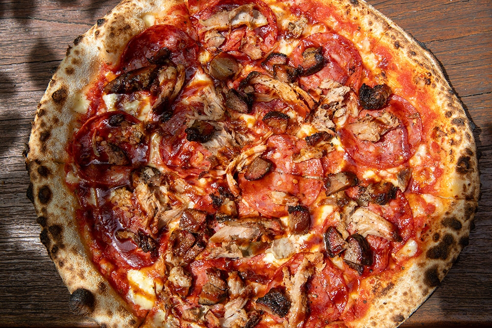 Pizza at Village Kitchen