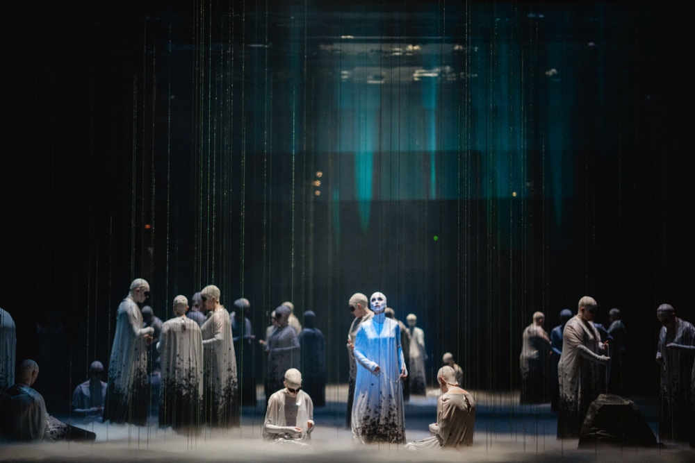 Performers on stage in Rusalka 