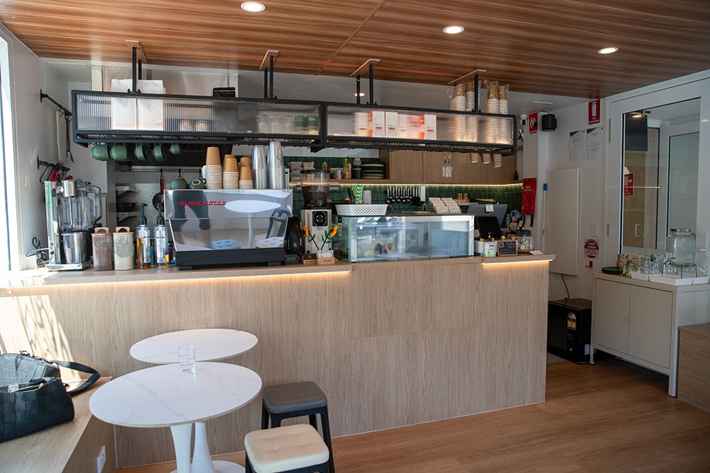 Coffee Area at Waho Cafe
