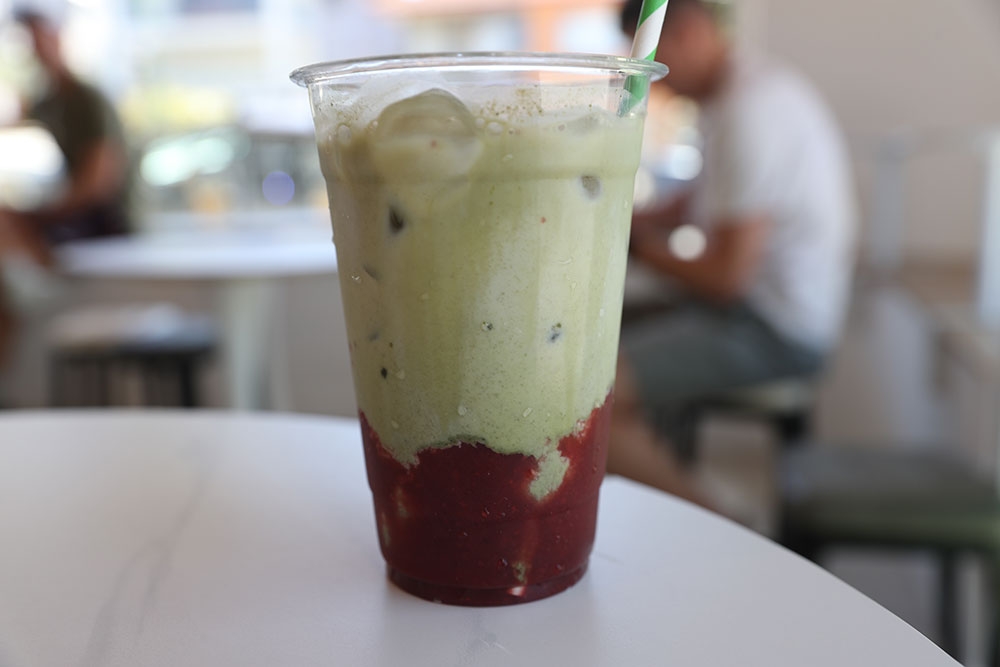 Matcha at Waho Cafe