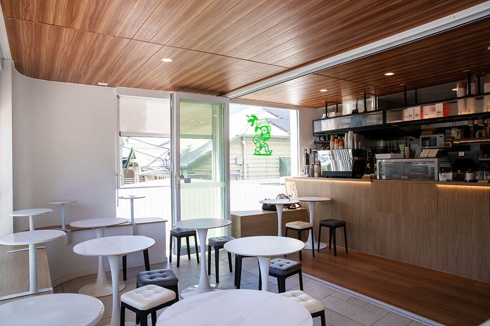 Seating Area at Waho Cafe