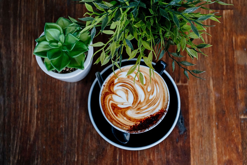 Coffee on table Walkabout Creek