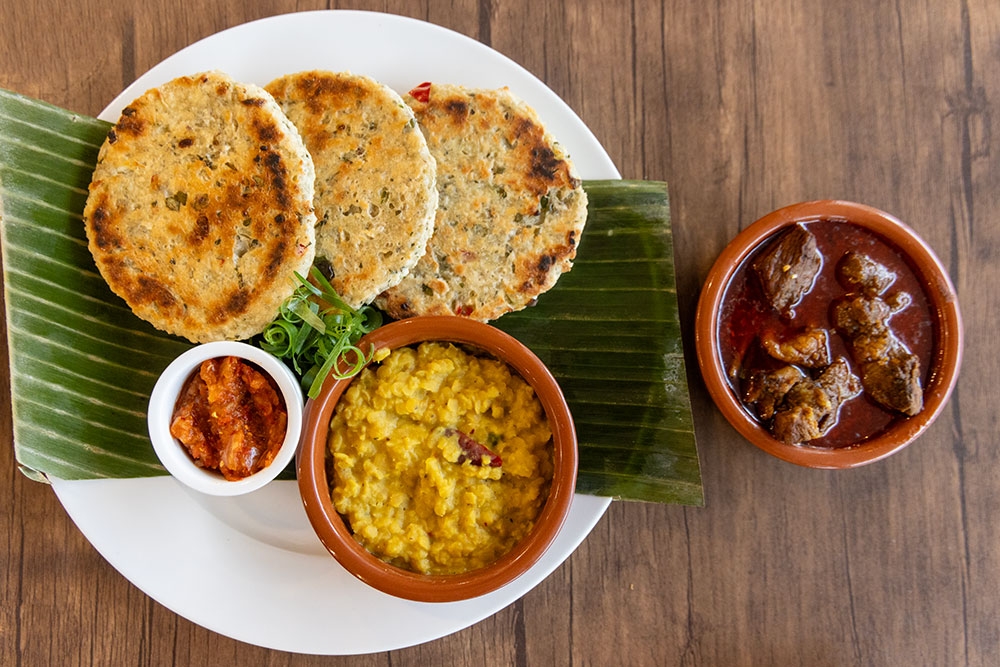 Kottu dish at Walkway to Ceylon