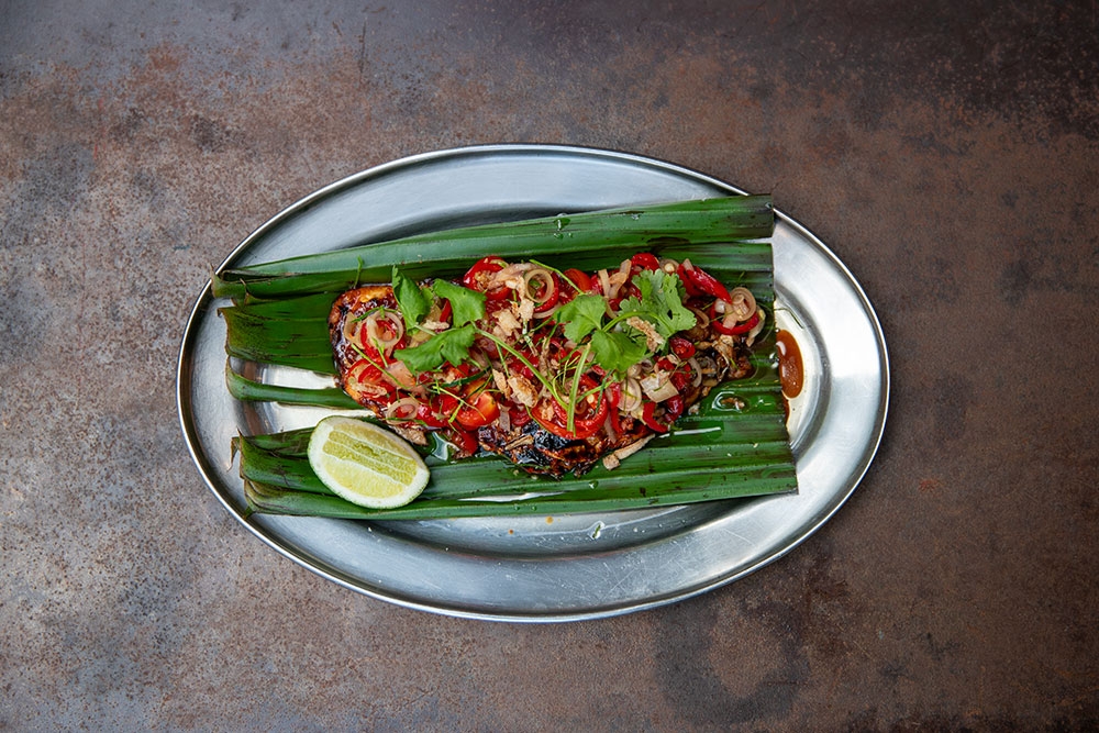 Jimbaran grilled snapper fillet at Warisan Restaurant