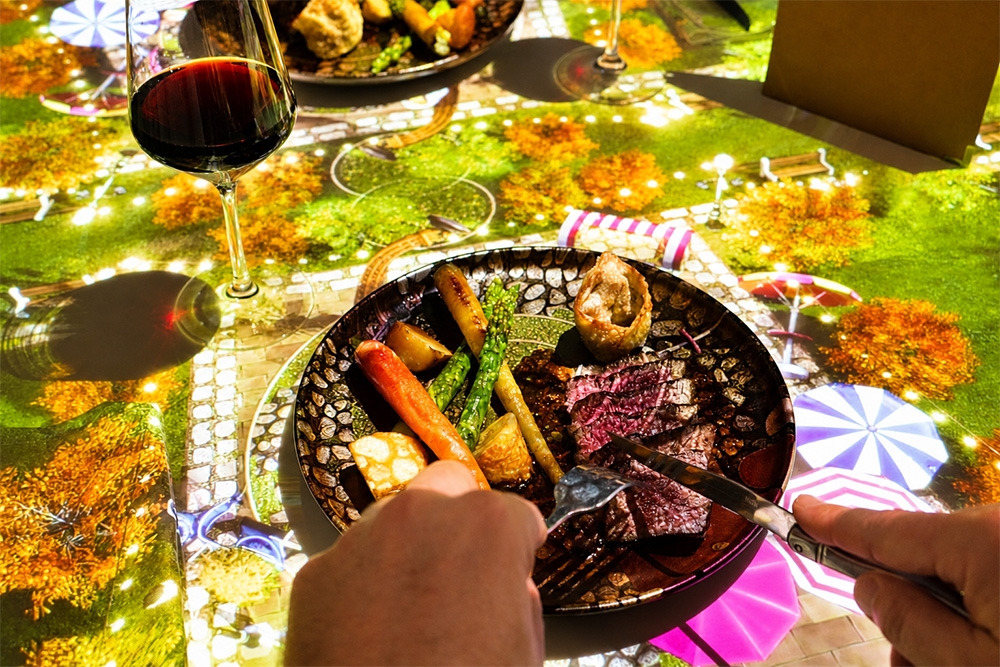 Table Mation 3D Dining Experience Waterloo Bay Hotel, Wynnum