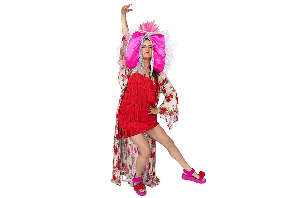 Actor from What The Perimenopause show at the Brisbane Anywhere Festival 2026