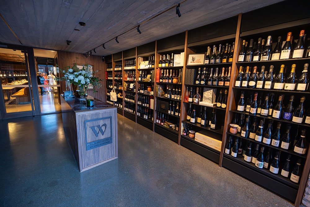 Bottle shop at Winnifred's Fortitude Valley