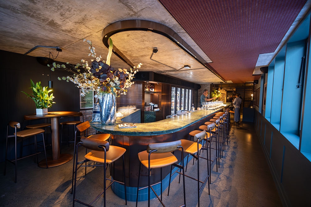 Champagne Bar inside Winnifred's Fortitude Valley