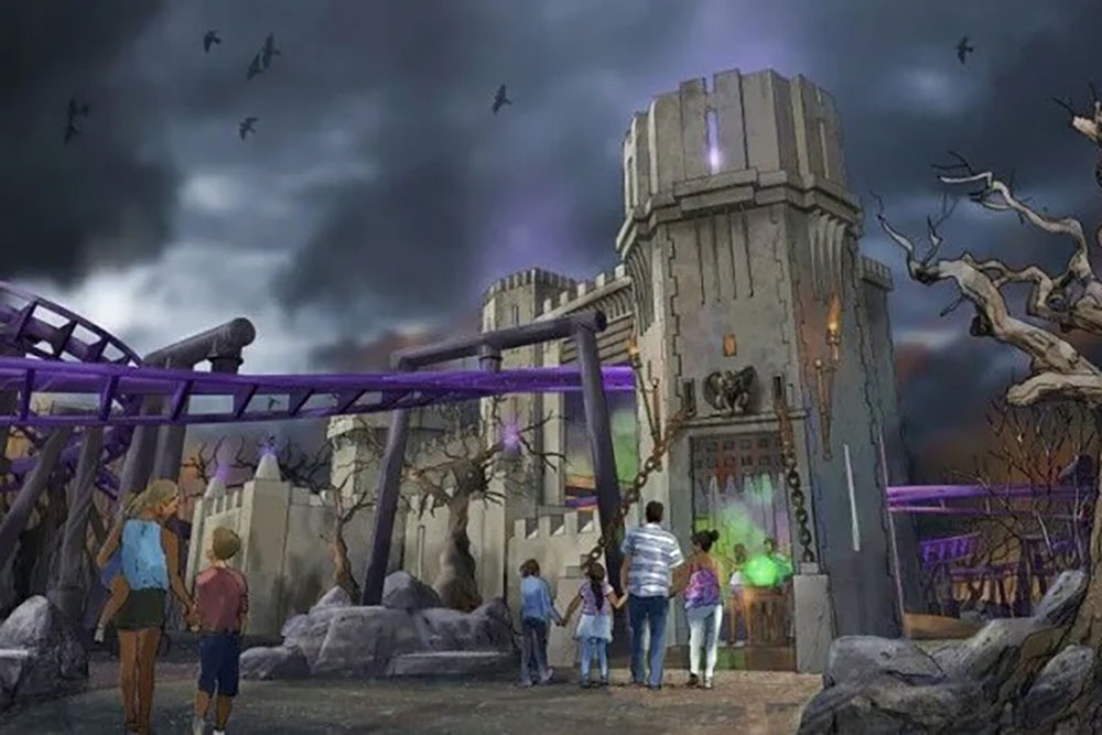 Wicked Witch Castle in The Land of Oz Movie World