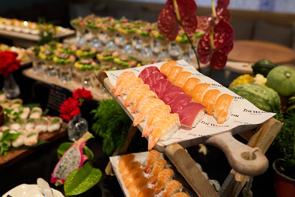 Seafood buffet at The Westin