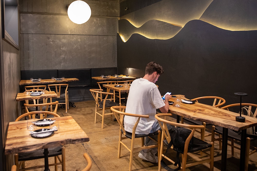 Seating Area at Yakitori Kiku