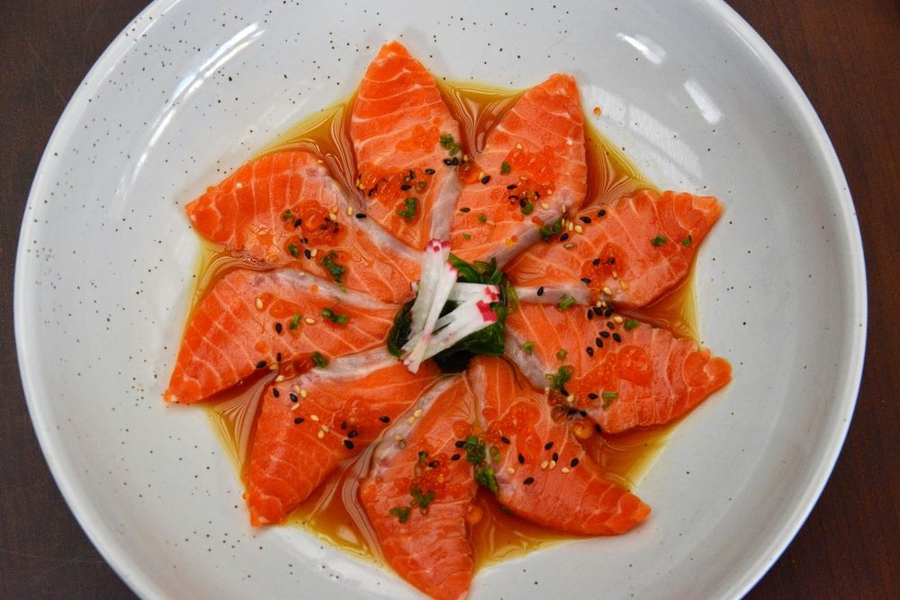 Yuzu & Co, Milton, Japanese restaurant, salmon ikura